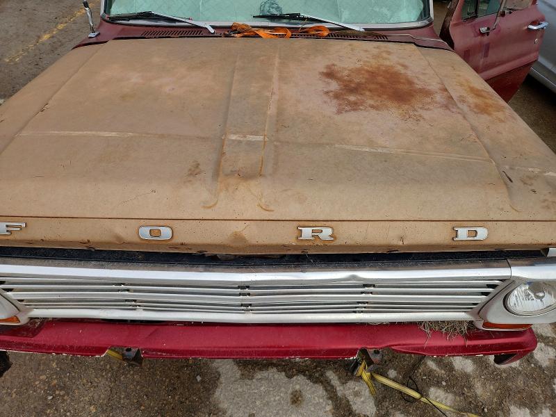 1967 Ford F100 მანქანა იყიდება აუქციონზე, vin: F10YRB16704000000, აუქციონის ნომერი: 55605526