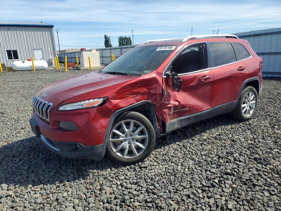 2014 Jeep Cherokee მანქანა იყიდება აუქციონზე, vin: 1C4PJLDS6EW283422, აუქციონის ნომერი: 58126166