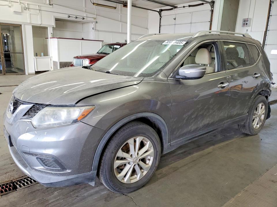 2015 Nissan Rogue მანქანა იყიდება აუქციონზე, vin: KNMAT2MT1FP501183, აუქციონის ნომერი: 85970405