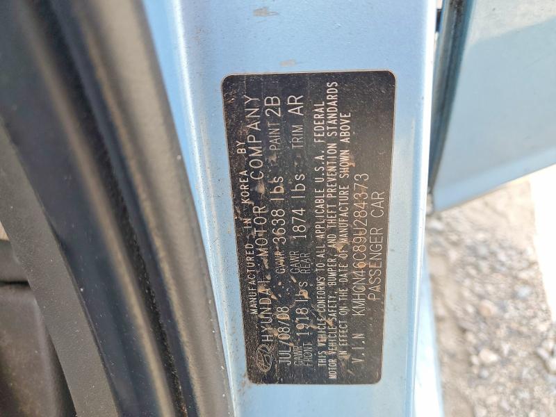 Aukcja sprzedaży 2009 Hyundai Accent, vin: KMHCN46C89U284373, numer aukcji: 55736976