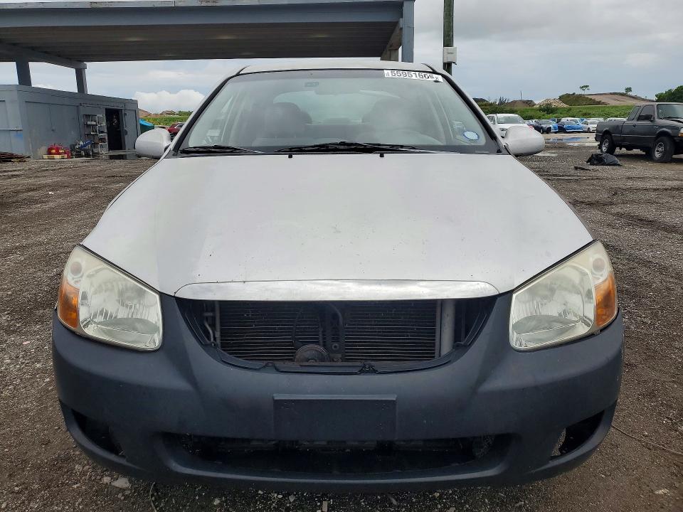 55951666 :رقم المزاد ، KNAFE121185521151 vin ، 2008 Kia Spectra مزاد بيع