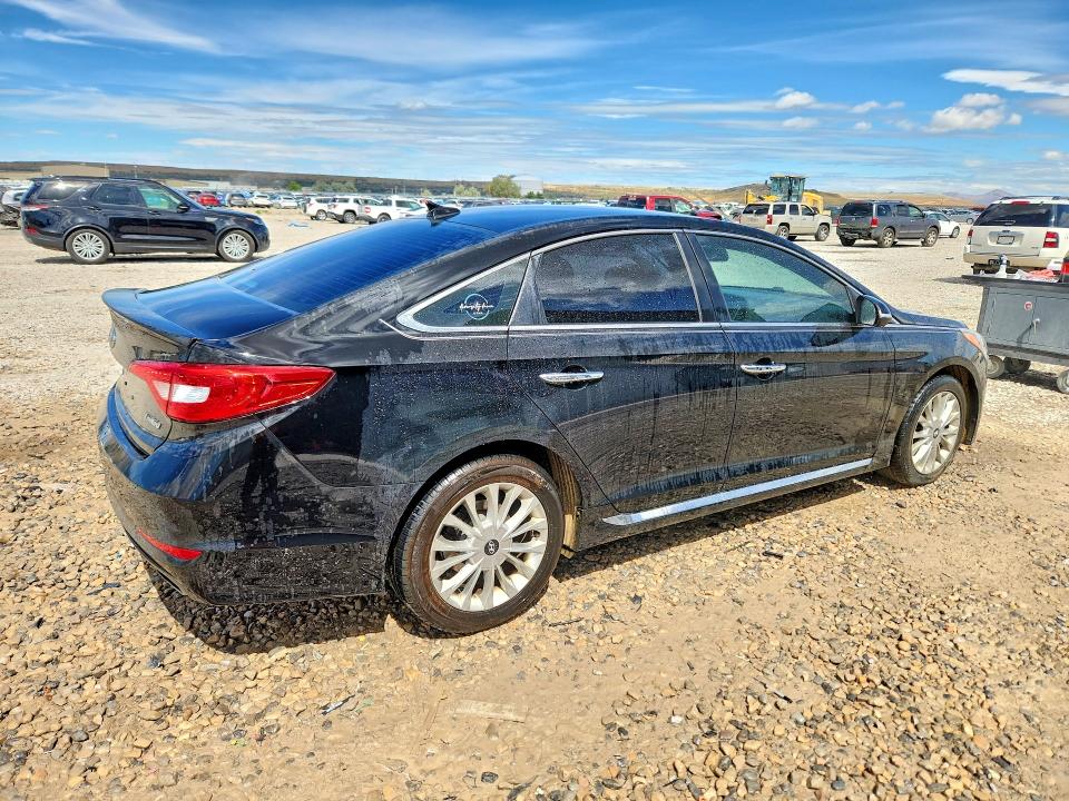2015 Hyundai Sonata მანქანა იყიდება აუქციონზე, vin: 5NPE34AF5FH032851, აუქციონის ნომერი: 58572886