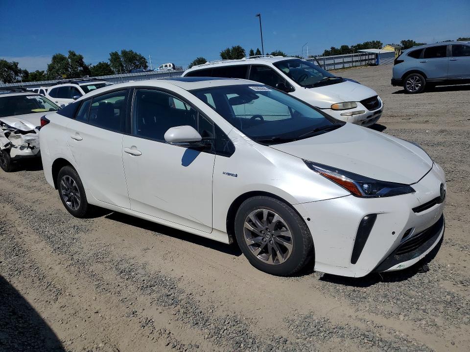 2019 Toyota Prius მანქანა იყიდება აუქციონზე, vin: JTDKARFU1K3101361, აუქციონის ნომერი: 55950886