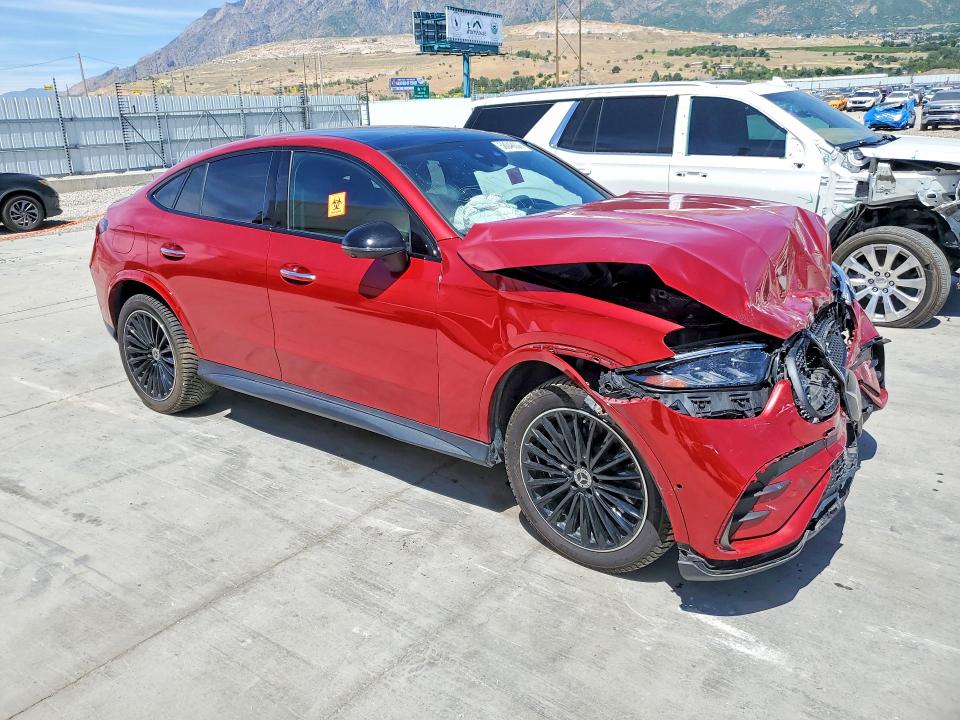2024 Mercedes-benz Glc Coupe მანქანა იყიდება აუქციონზე, vin: W1NKJ4HB2RF088622, აუქციონის ნომერი: 58048636