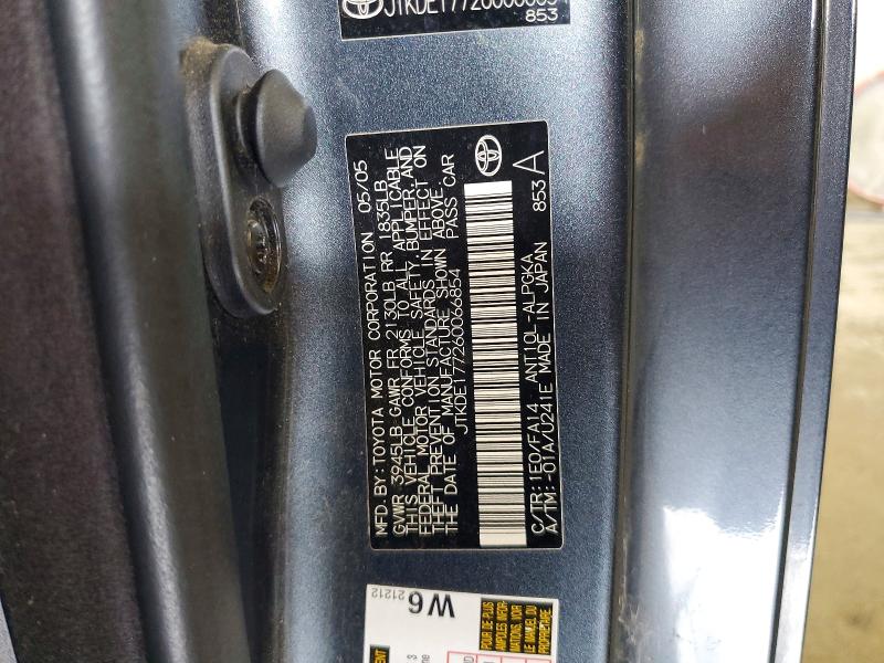 Продаж на аукціоні авто 2006 Scion Tc, vin: JTKDE177260066854, номер лоту: 85792335