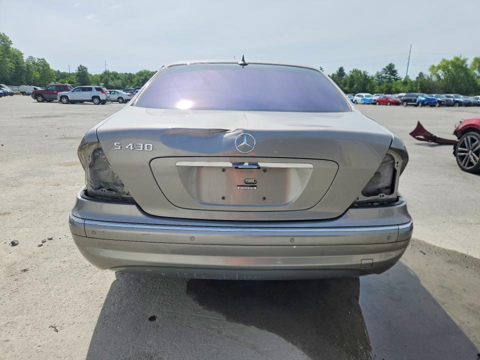 58117716 :رقم المزاد ، WDBNG70JX3A342040 vin ، 2003 Mercedes-benz S مزاد بيع