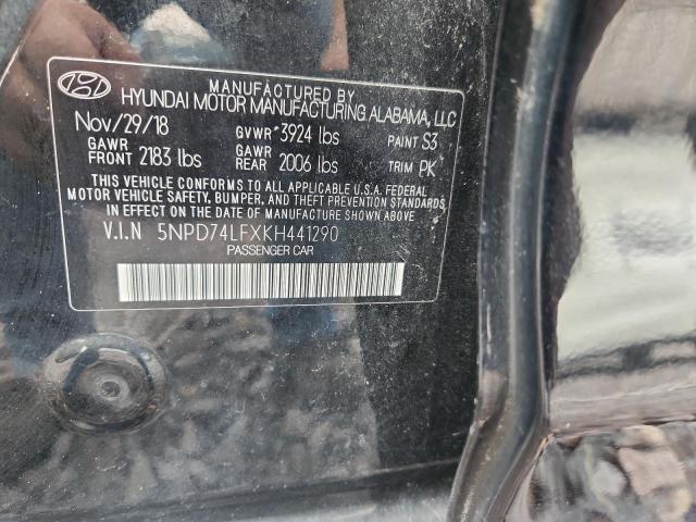 Aukcja sprzedaży 2019 Hyundai Elantra, vin: 5NPD74LFXKH441290, numer aukcji: 57117716