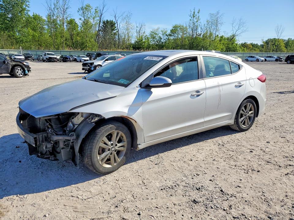 Продаж на аукціоні авто 2018 Hyundai Elantra, vin: KMHD84LF6JU533431, номер лоту: 55993736