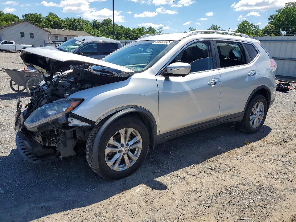 Auction sale of the 2016 Nissan Rogue, vin: KNMAT2MVXGP626797, lot number: 58304996