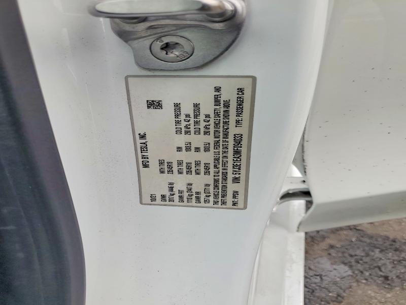 Продаж на аукціоні авто 2021 Tesla Model 3, vin: 5YJ3E1EA3MF094033, номер лоту: 58038056