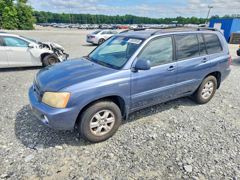 58089936 :رقم المزاد ، JTEGF21A630121261 vin ، 2003 Toyota Highlander مزاد بيع
