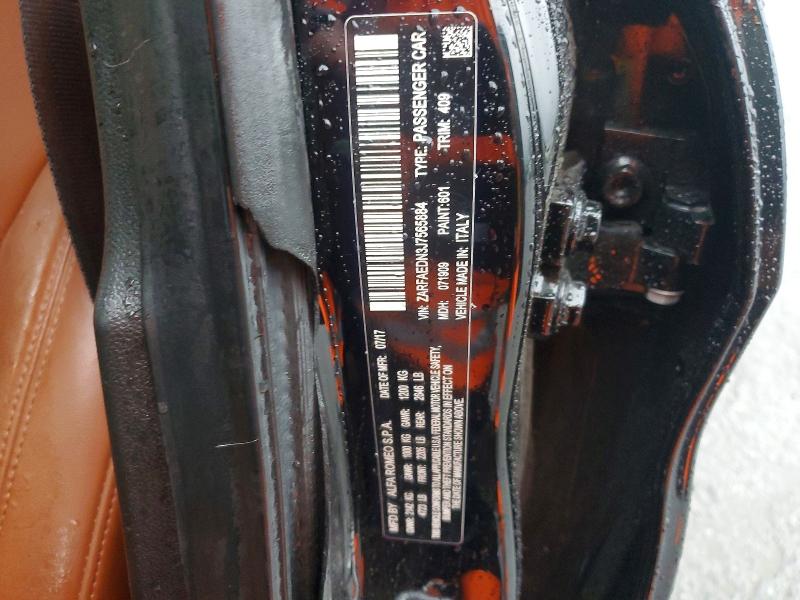 Aukcja sprzedaży 2018 Alfa Romeo Giulia, vin: ZARFAEDN3J7565884, numer aukcji: 58285336