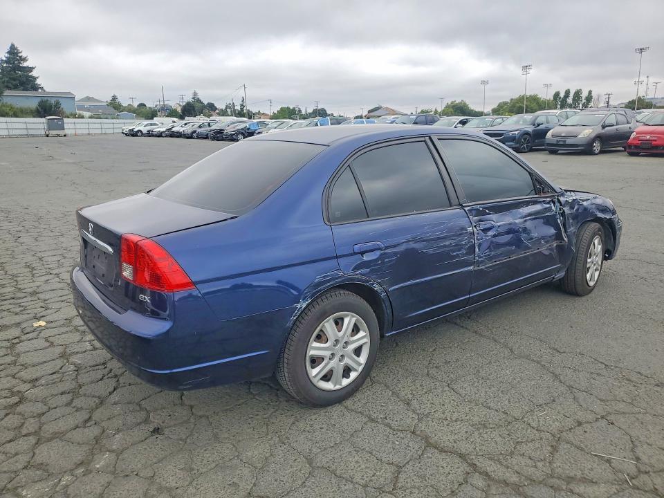 Aukcja sprzedaży 2003 Honda Civic, vin: 2HGES26783H604011, numer aukcji: 57600396