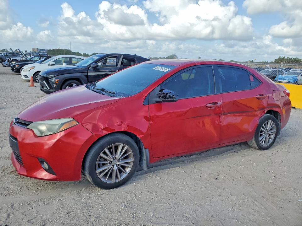 56766176 :رقم المزاد ، 2T1BURHE7FC328015 vin ، 2015 Toyota Corolla مزاد بيع