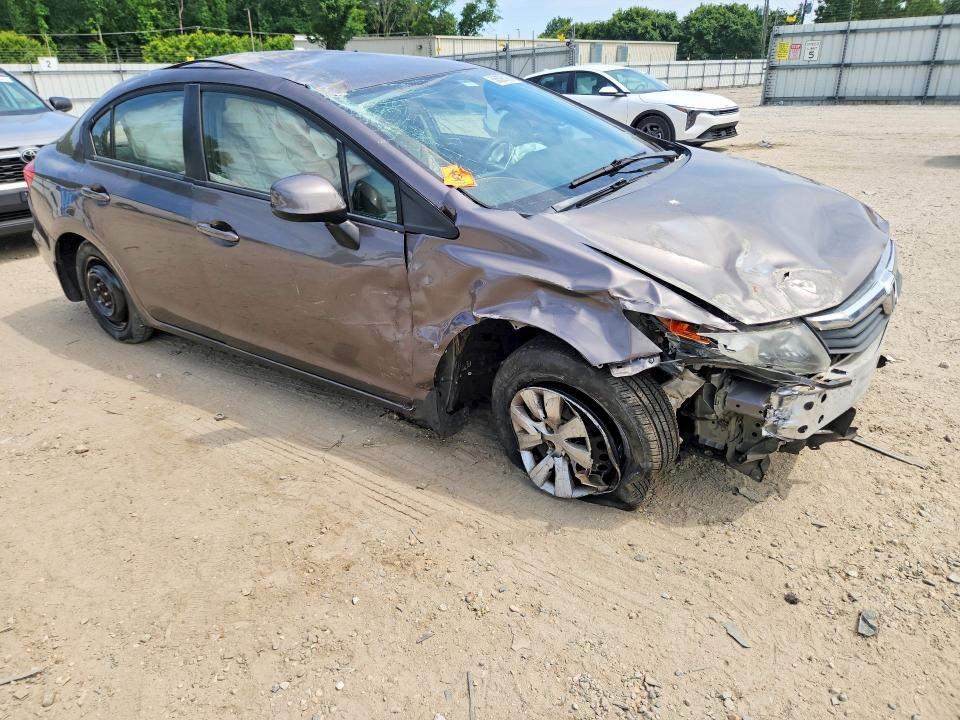 56698166 :رقم المزاد ، 19XFB2F57CE080346 vin ، 2012 Honda Civic مزاد بيع