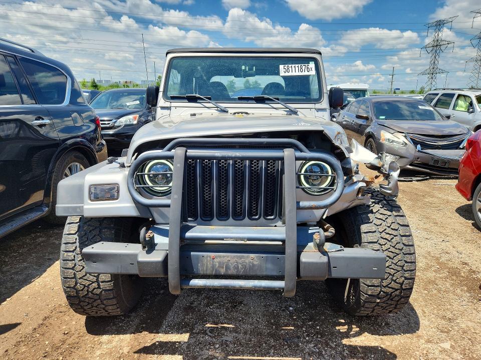 58111876 :رقم المزاد ، 1J4FA49S3YP781225 vin ، 2000 Jeep Wrangler / Tj مزاد بيع