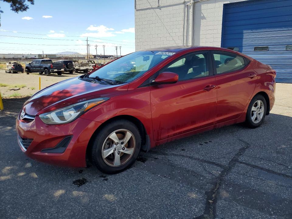 2014 Hyundai Elantra მანქანა იყიდება აუქციონზე, vin: 5NPDH4AE4EH545334, აუქციონის ნომერი: 56943496
