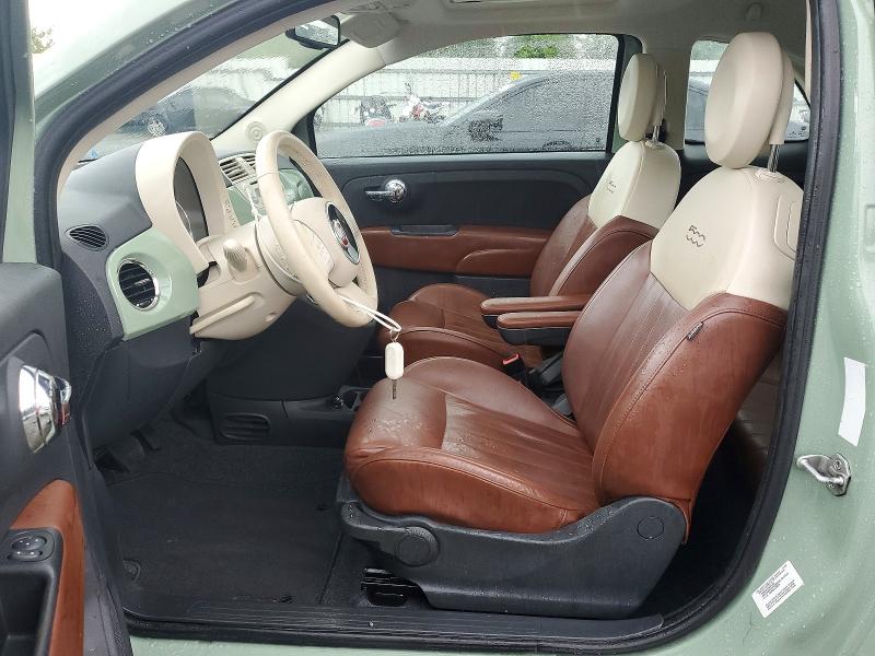 56745756 :رقم المزاد ، 3C3CFFCR7ET285111 vin ، 2014 Fiat 500 مزاد بيع