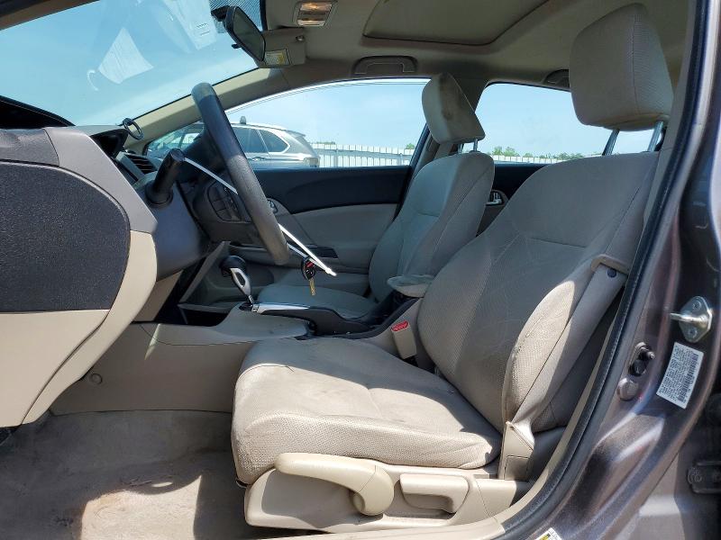59249996 :رقم المزاد ، 19XFB2F82CE383576 vin ، 2012 Honda Civic مزاد بيع