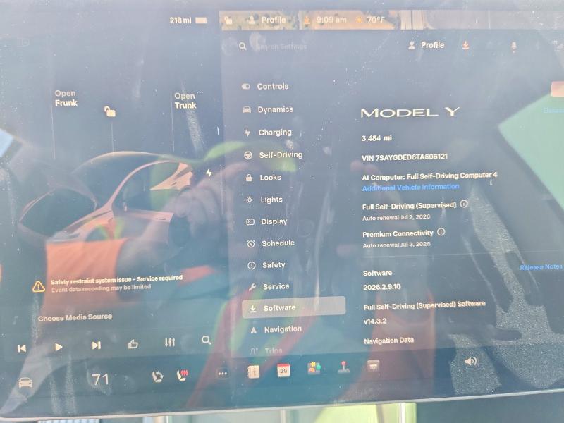 Aukcja sprzedaży 2026 Tesla Model Y, vin: 7SAYGDED6TA606121, numer aukcji: 58897436