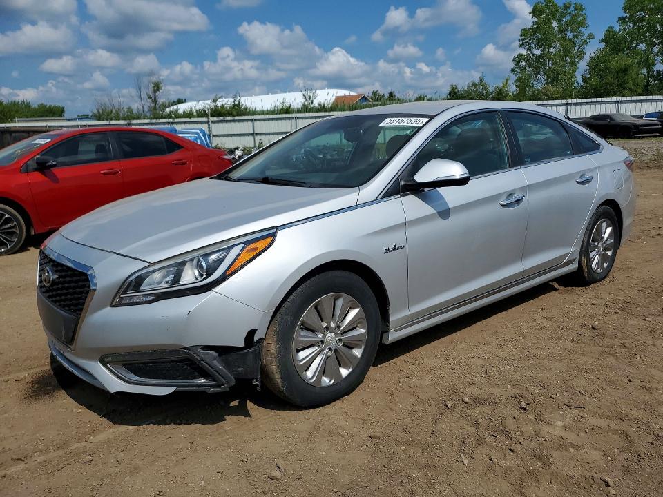 2017 Hyundai Sonata Hybrid მანქანა იყიდება აუქციონზე, vin: KMHE24L1XHA044021, აუქციონის ნომერი: 59157536