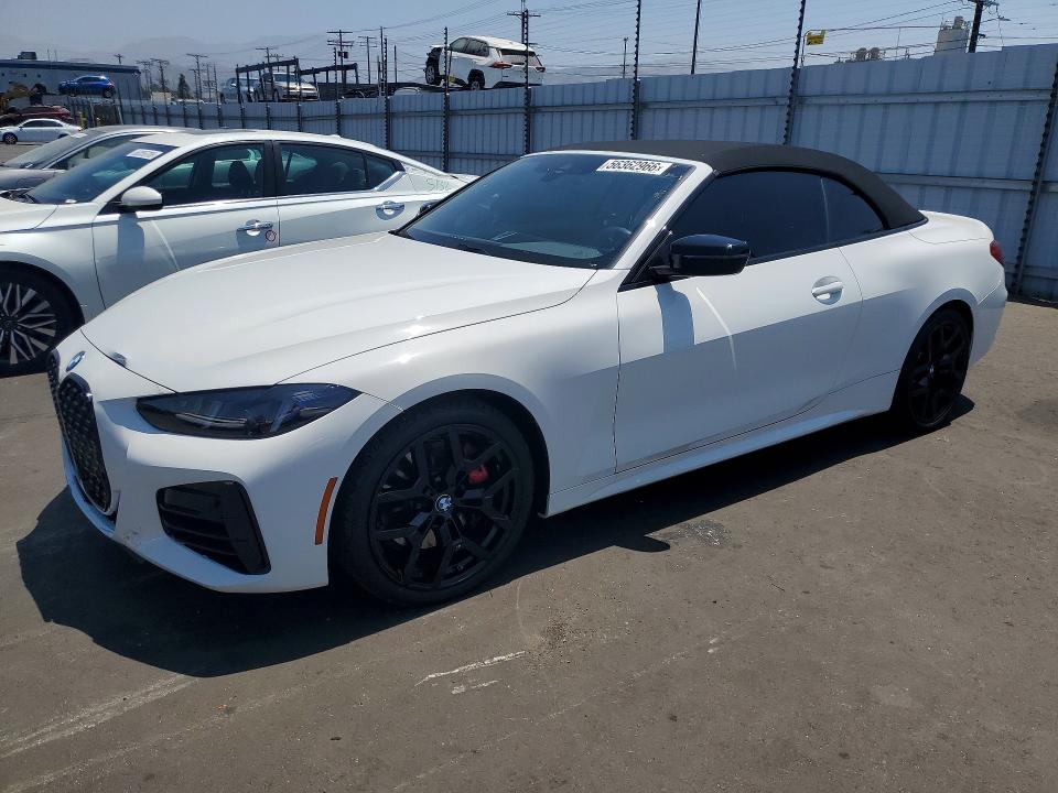 2025 Bmw 430i მანქანა იყიდება აუქციონზე, vin: WBA33DB05SCU25284, აუქციონის ნომერი: 56362966