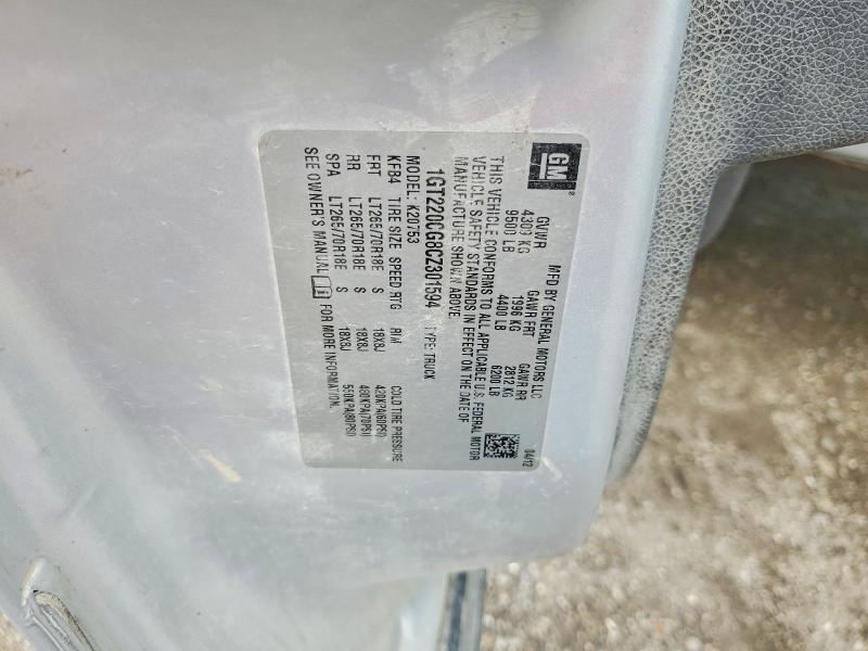 2012 Gmc Sierra მანქანა იყიდება აუქციონზე, vin: 1GT220CG8CZ301594, აუქციონის ნომერი: 56328836