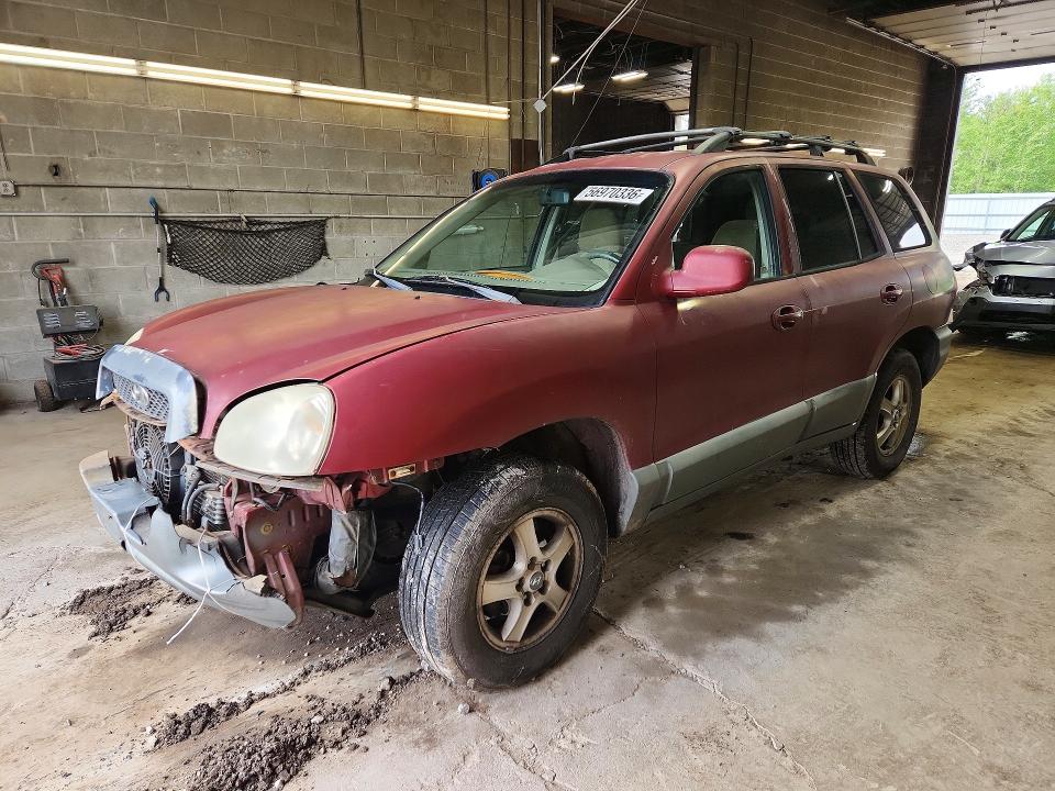 Продажа на аукционе авто 2004 Hyundai Santa Fe, vin: KM8SB12B64U610793, номер лота: 56970336