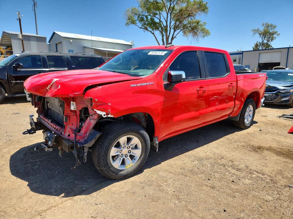 2023 Chevrolet Silverado მანქანა იყიდება აუქციონზე, vin: 2GCUDDED5P1107276, აუქციონის ნომერი: 56962576