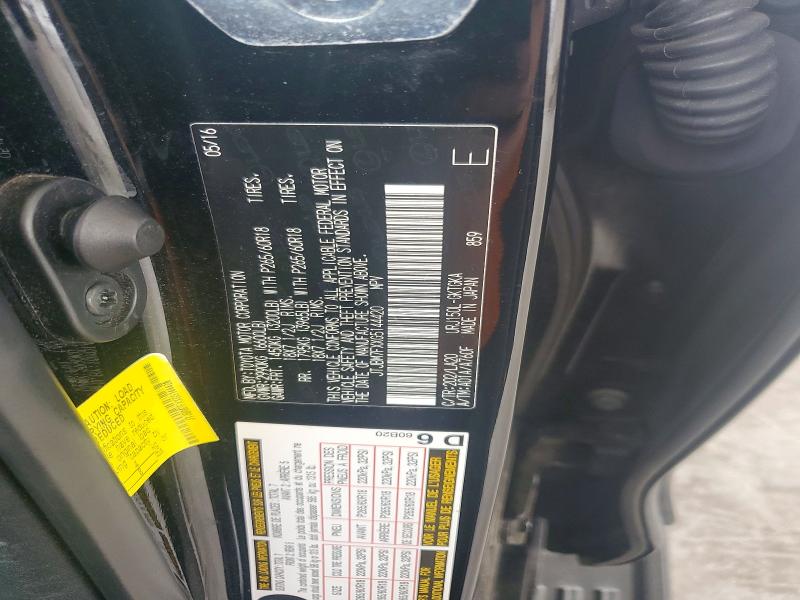 Aukcja sprzedaży 2016 Lexus Gx, vin: JTJBM7FXXG5144420, numer aukcji: 56531606