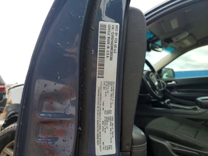 Aukcja sprzedaży 2021 Dodge Durango, vin: 1C4RDHAG9MC803366, numer aukcji: 57649146