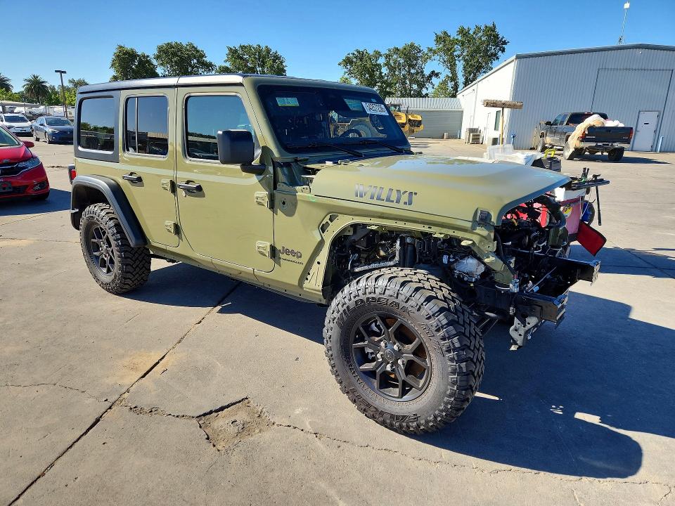 2025 Jeep Wrangler მანქანა იყიდება აუქციონზე, vin: 1C4PJXDG9SW650442, აუქციონის ნომერი: 54257236