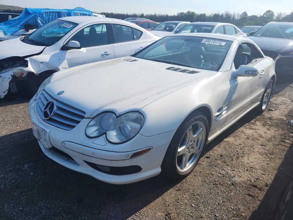 58818416 :رقم المزاد ، WDBSK75F33F034765 vin ، 2003 Mercedes-benz Sl مزاد بيع