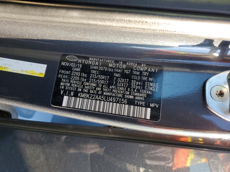 Aukcja sprzedaży 2020 Hyundai Kona, vin: KM8K22AA5LU497156, numer aukcji: 57887516