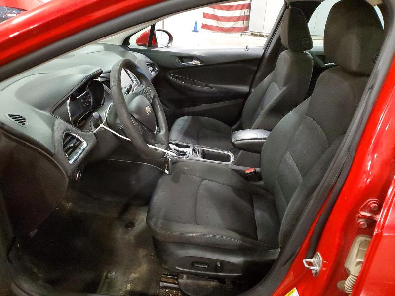 56527476 :رقم المزاد ، 1G1BE5SM6G7272599 vin ، 2016 Chevrolet Cruze مزاد بيع