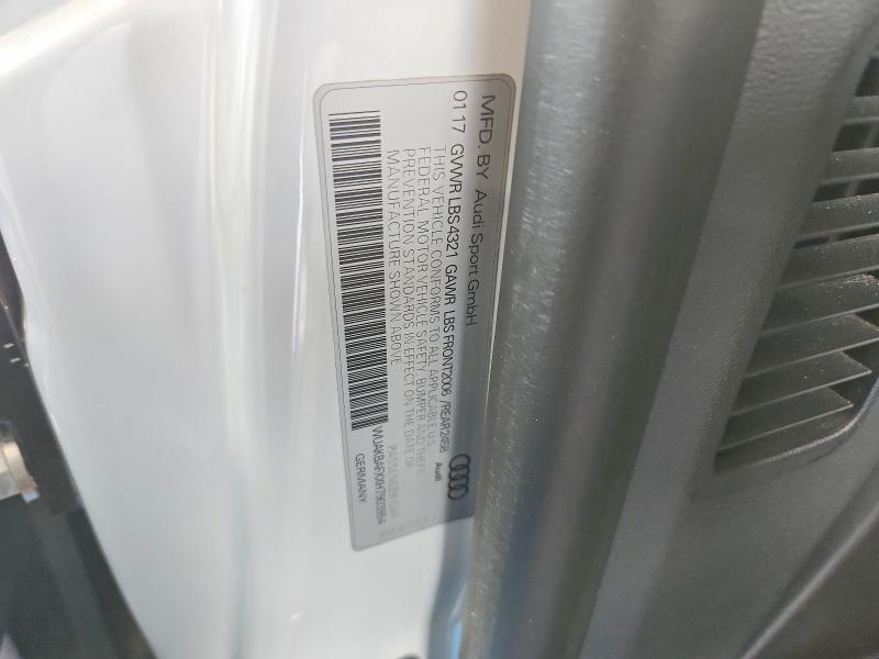 57210836 :رقم المزاد ، WUAKBAFXXH7903954 vin ، 2017 Audi R8 مزاد بيع