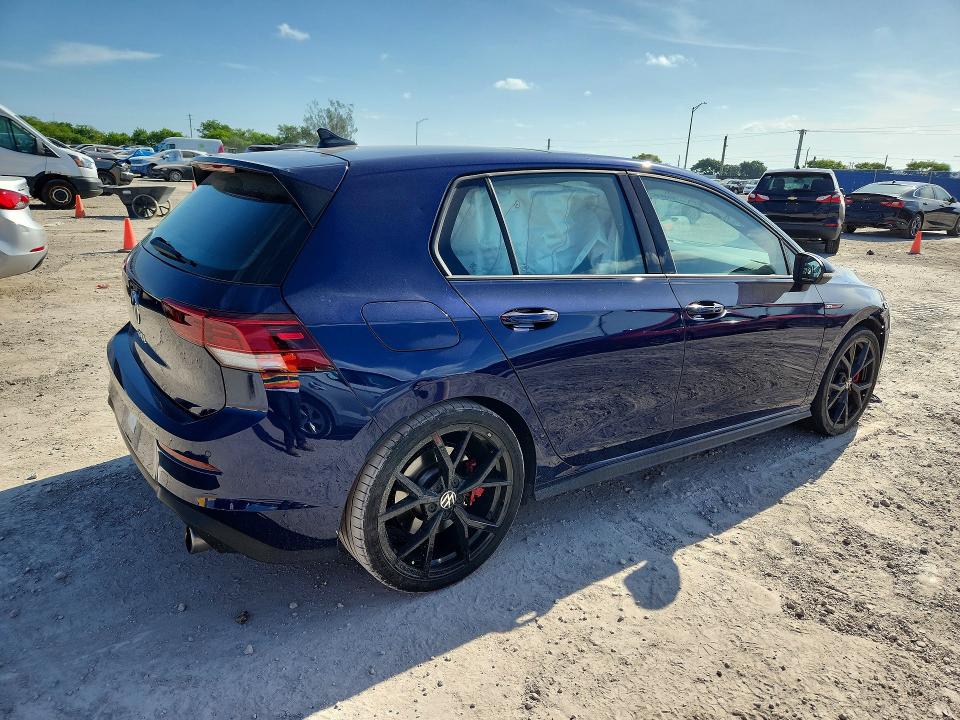 57044056 :رقم المزاد ، WVWSA7CD3RW179206 vin ، 2024 Volkswagen Gti مزاد بيع