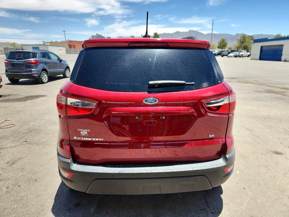 Продажа на аукционе авто 2021 Ford Ecosport, vin: MAJ3S2GEXMC409301, номер лота: 58937396