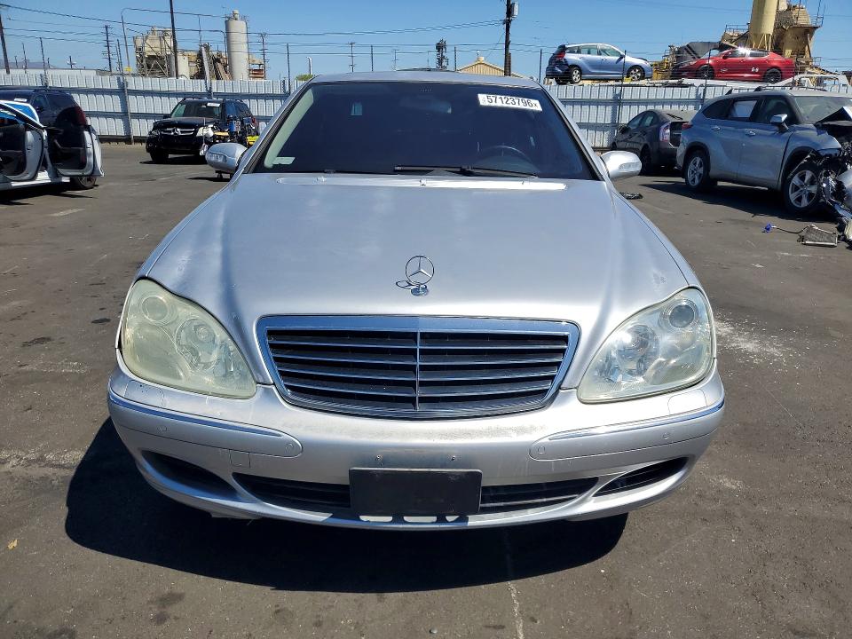 Aukcja sprzedaży 2004 Mercedes-benz S, vin: WDBNG70J34A409871, numer aukcji: 57123796