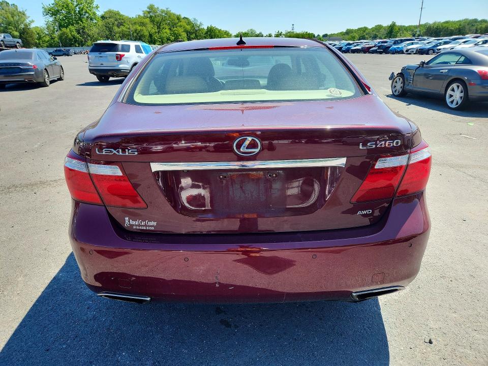 Продаж на аукціоні авто 2009 Lexus Ls, vin: JTHCL46FX95001727, номер лоту: 55089906