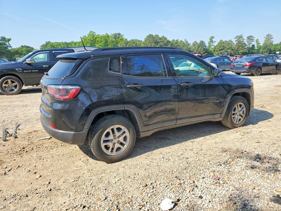 Продажа на аукционе авто 2018 Jeep Compass, vin: 3C4NJCAB5JT327731, номер лота: 57712346