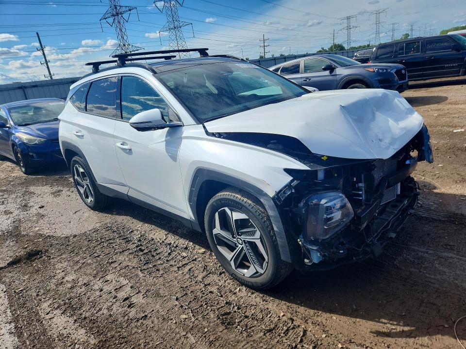 2022 Hyundai Tucson მანქანა იყიდება აუქციონზე, vin: 5NMJECAE0NH121815, აუქციონის ნომერი: 57736646