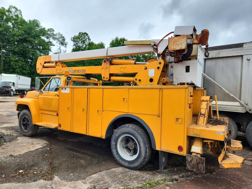 57211666 :رقم المزاد ، 1FDNF60K4LVA16357 vin ، 1990 Ford F600 مزاد بيع