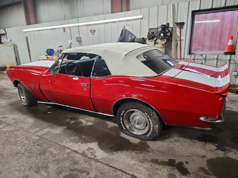1967 Chevrolet Camaro მანქანა იყიდება აუქციონზე, vin: 123677N150833, აუქციონის ნომერი: 57340786