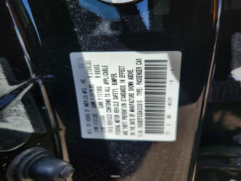 55688606 :رقم المزاد ، 19UUB3F55GA000615 vin ، 2016 Acura Tlx مزاد بيع