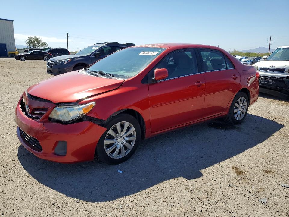 56804246 :رقم المزاد ، 5YFBU4EE1DP221871 vin ، 2013 Toyota Corolla مزاد بيع