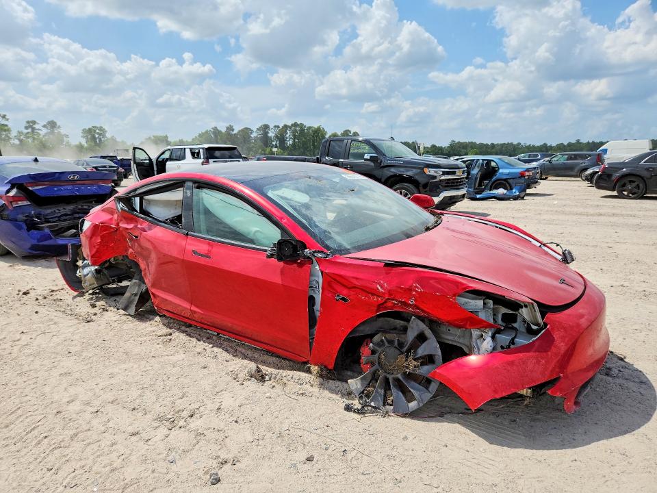 Продажа на аукционе авто 2023 Tesla Model 3, vin: 5YJ3E1EC2PF596215, номер лота: 55540776