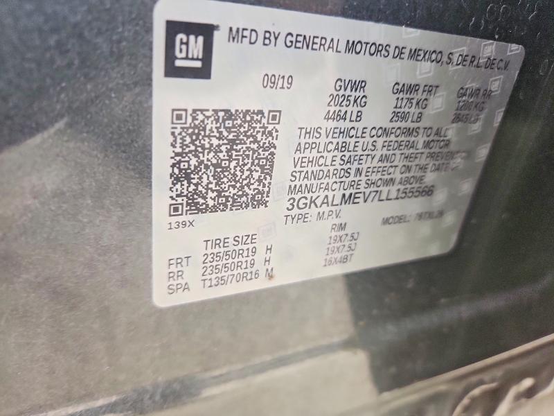 Aukcja sprzedaży 2020 Gmc Terrain, vin: 3GKALMEV7LL155566, numer aukcji: 56363136