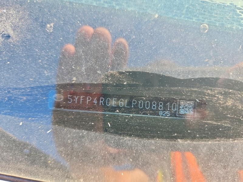 58415846 :رقم المزاد ، 5YFP4RCE6LP008810 vin ، 2020 Toyota Corolla مزاد بيع