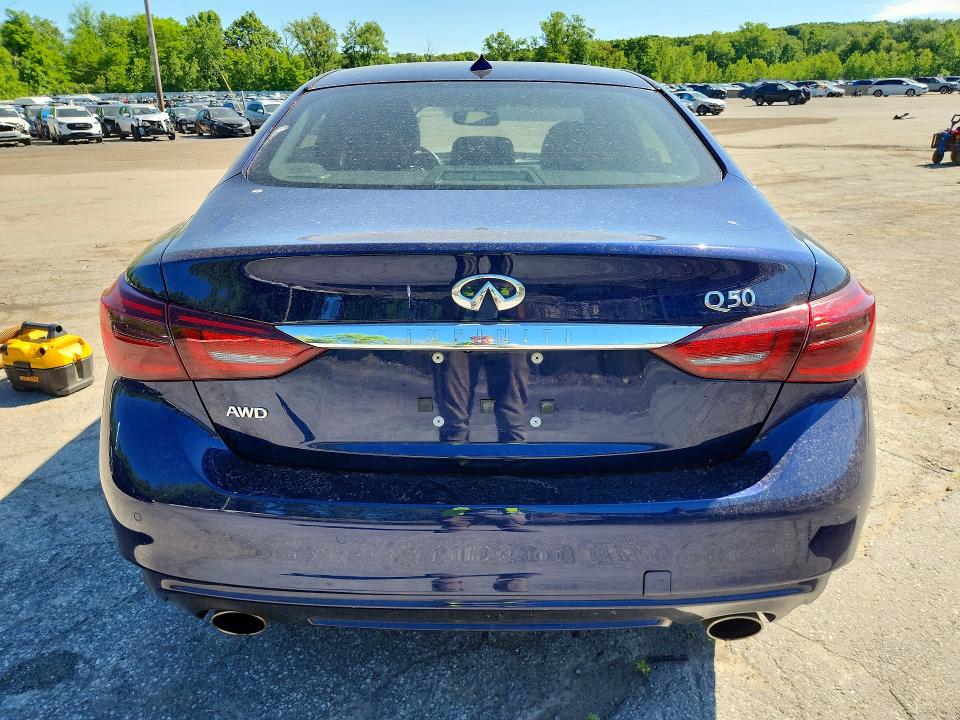 55902556 :رقم المزاد ، JN1EV7CRXNM342651 vin ، 2022 Infiniti Q50 مزاد بيع